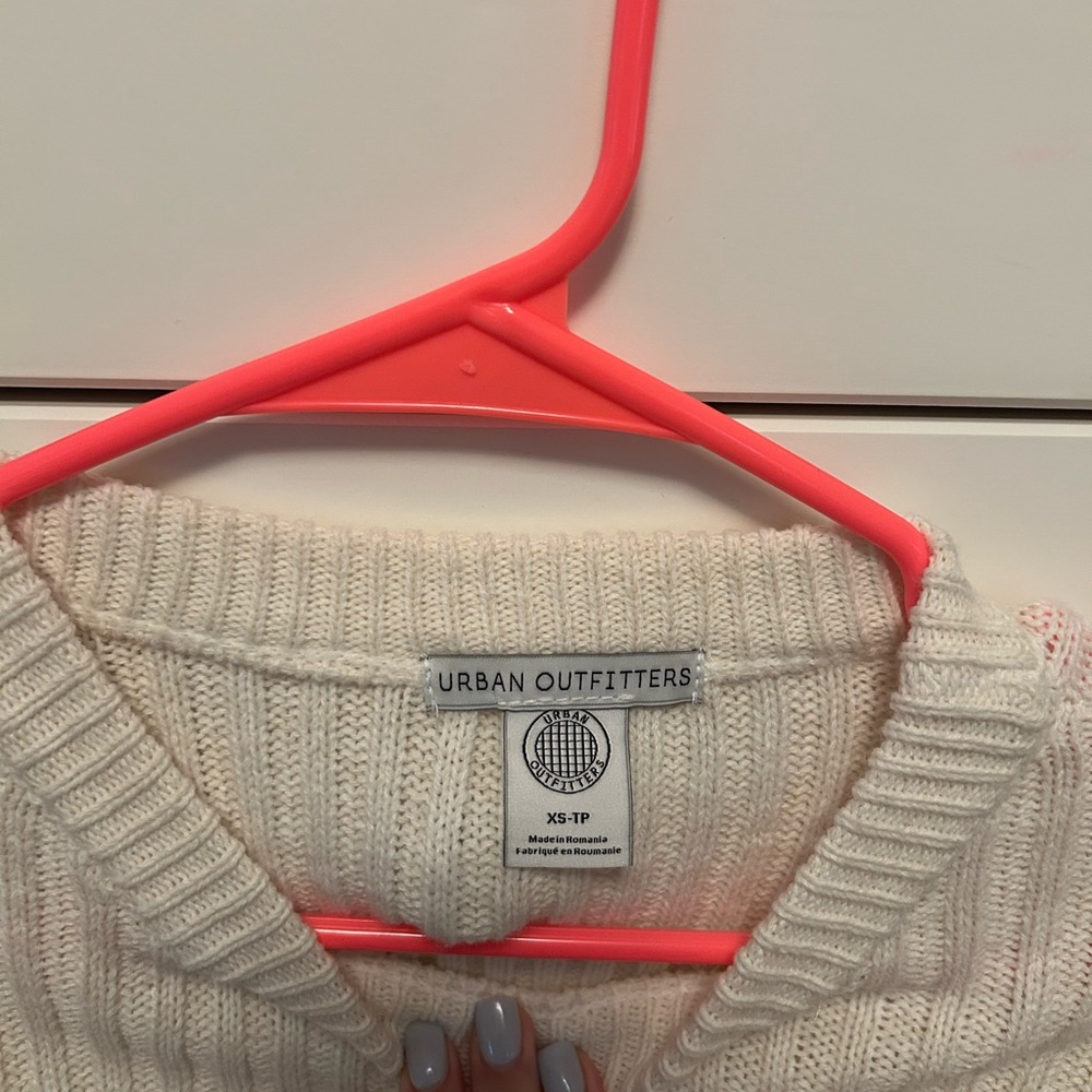 Urban Outfitters Ivory Knit Cardigan - Picture 2 of 3